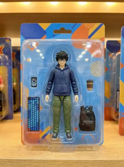 Contoh template Action figure
